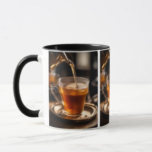 Pouring Hot Herbal Tea in a Glass Cup – Cosy Warm