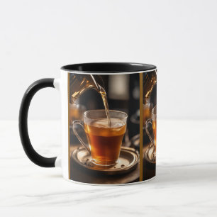 Pouring Hot Herbal Tea in a Glass Cup – Cosy Warm
