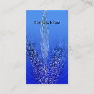 Pouring water business card