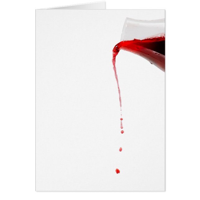 Pouring wine. (Front)