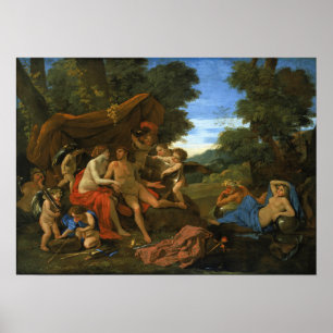 Poussin - Mars And Venus Poster