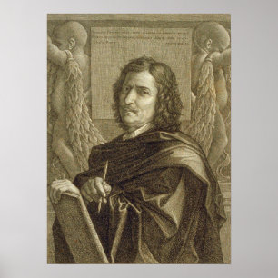 Poussin - Self Portrait Poster