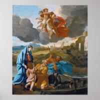 Poussin - The Return Of The Holy Family From Egypt