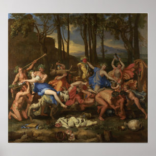 Poussin - The Triumph Of Pan Poster