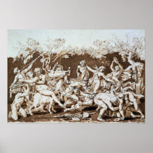 Poussin - Triumph Of Pan Poster