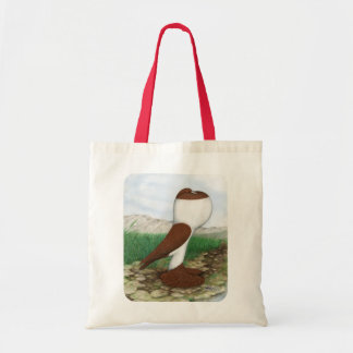 Pouter Pigeon Red Hana Tote Bag