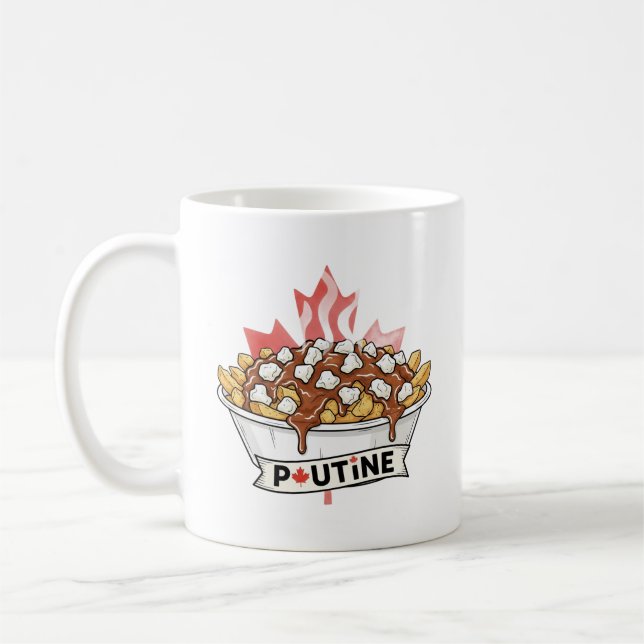 Poutine Coffee Mug (Left)