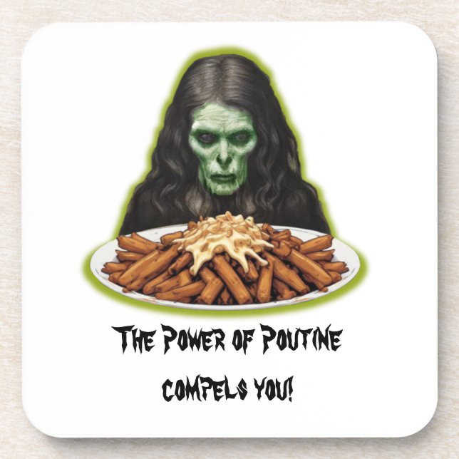 Poutine power coaster (Front)