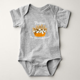 Poutine, The Canadian Salad - Baby Jersey Bodysuit