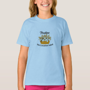 Poutine, The Canadian Salad - Girls' Basic T-Shirt