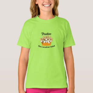 Poutine, The Canadian Salad - Girls' Basic T-Shirt