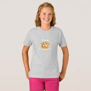 Poutine, The Canadian Salad - Girls' Fine Jersey T T-Shirt