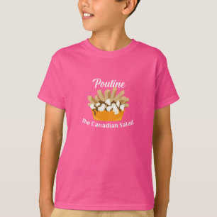 Poutine, The Canadian Salad - Kids' Basic T-Shirt