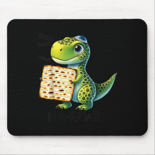 Pover Maror Ma-roar Dinosaur Funny Pesach Toddler Mouse Pad