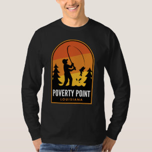 Poverty Point Louisiana Fishing T-Shirt