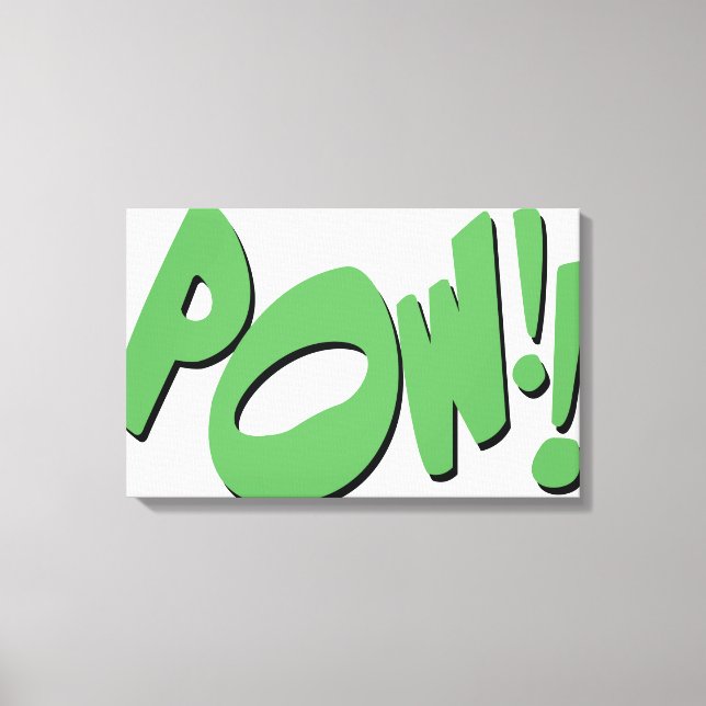 POW!! CANVAS PRINT (Front)