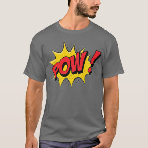 POW  Comic Book Cartoon Funny Pop Art  T-Shirt