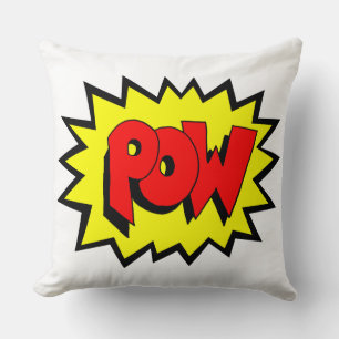 POW - Comic Book Pop Art Cushion