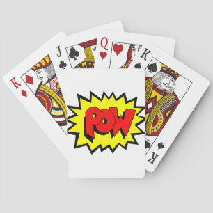 POW - Comic Book Pop Art Playing Cards