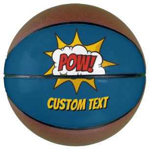 Pow Comic Sound Effect Basketball