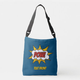 Pow Comic Sound Effect Crossbody Bag