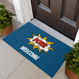 Pow Comic Sound Effect Doormat