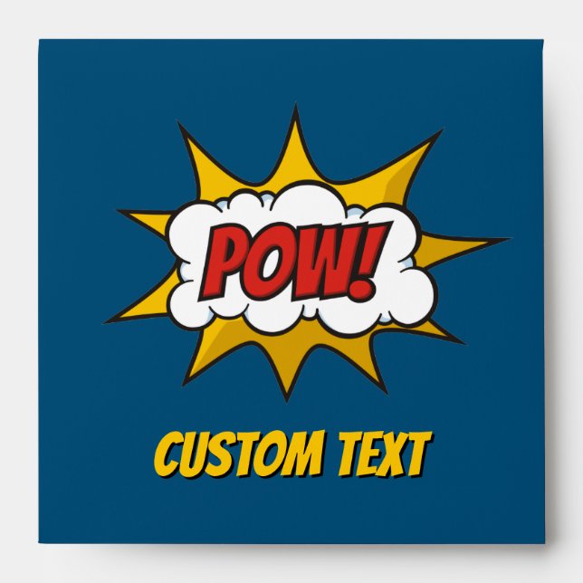 Pow Comic Sound Effect Envelope (Front)
