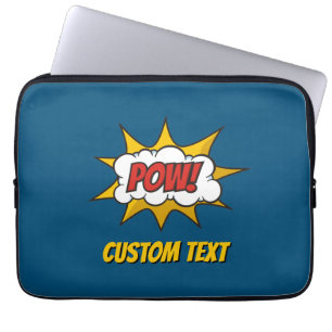 Pow Comic Sound Effect Laptop Sleeve