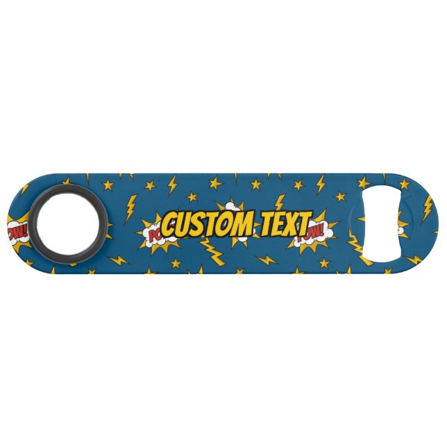 Pow Comic Sound Effect Pattern (Front (Horizontal))