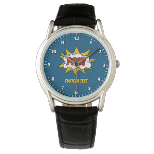 Pow Comic Sound Effect Watch