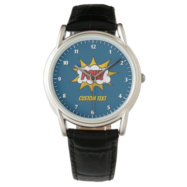 Pow Comic Sound Effect Watch (Front)
