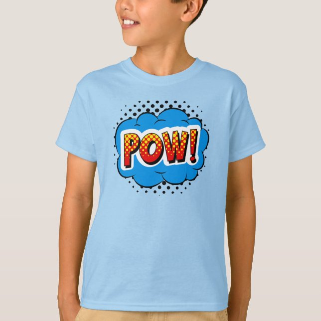 POW! Comic T-Shirt Kids (Front)