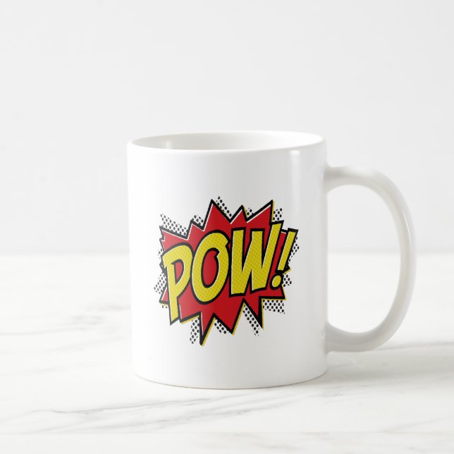Pow Funny Mug (Right)