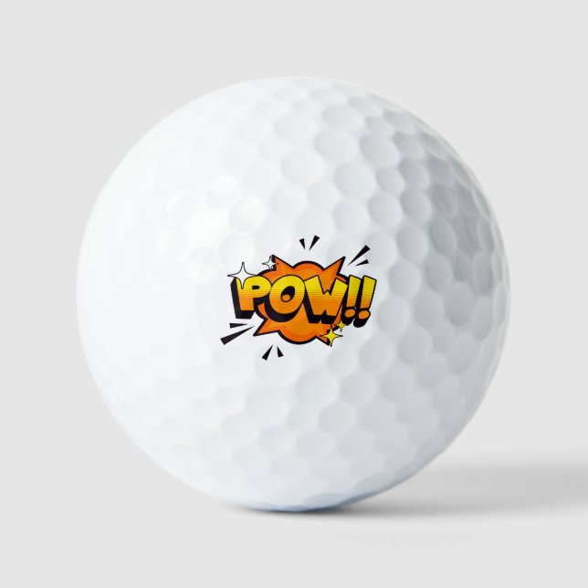 POW Golf Balls (Front)
