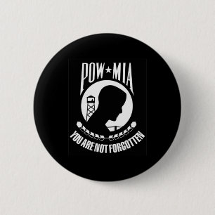 POW - MIA Button