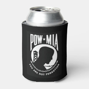 POW MIA CAN COOLER