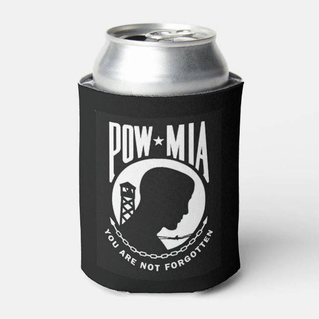 POW MIA CAN COOLER (Can Front)