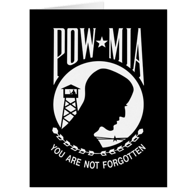 POW MIA Flag: Missing Soldiers of Vietnam War, WW2 (Front)
