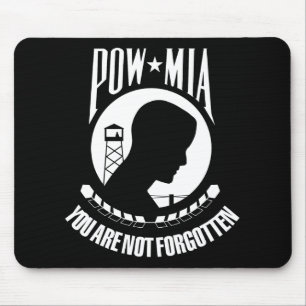 POW*MIA Flag Mouse Pad