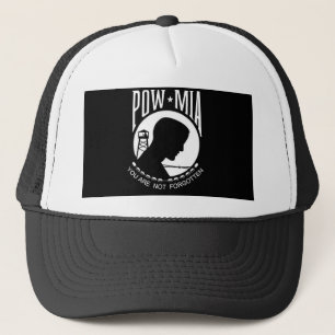 POW+MIA Flag Trucker Hat