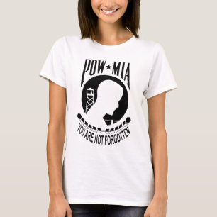 POW MIA Inverted Ladies T-shirt