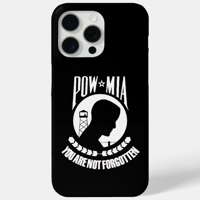POW MIA iPhone 15 pro max Case-Mate iPhone Case (Back)
