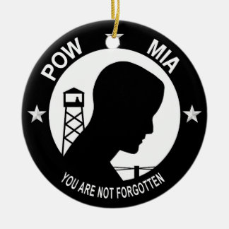 POW MIA Ornament