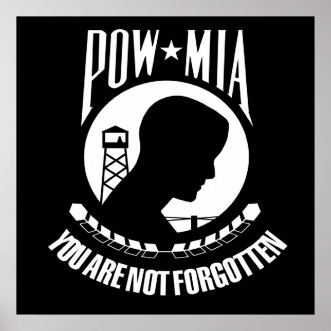 POW MIA POSTER (Front)