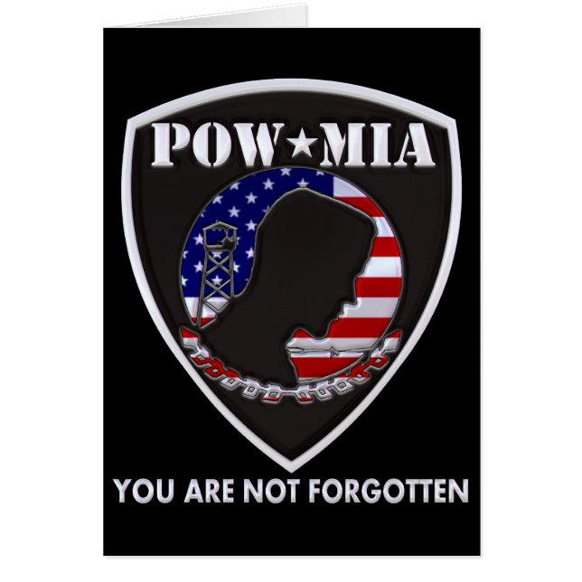 POW MIA - Shield (Front)