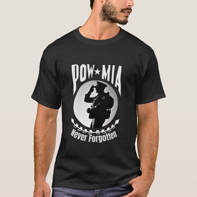 Pow Mia vintage Shirt (Front)