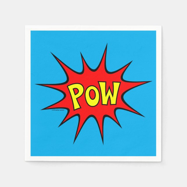 Pow! Napkin (Front)