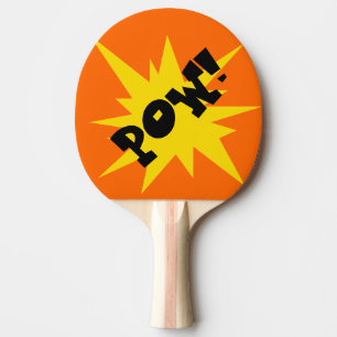 POW PING PONG PADDLE