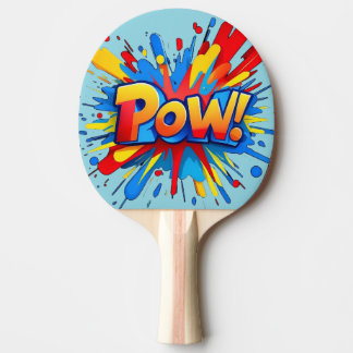 POW! PING PONG PADDLE