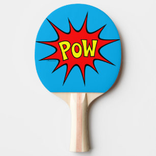 Pow! Ping Pong Paddle
